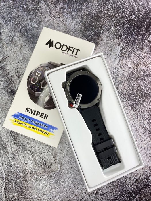 Розумний наручний годинник Modfit Sniper, касіо, касио, casio