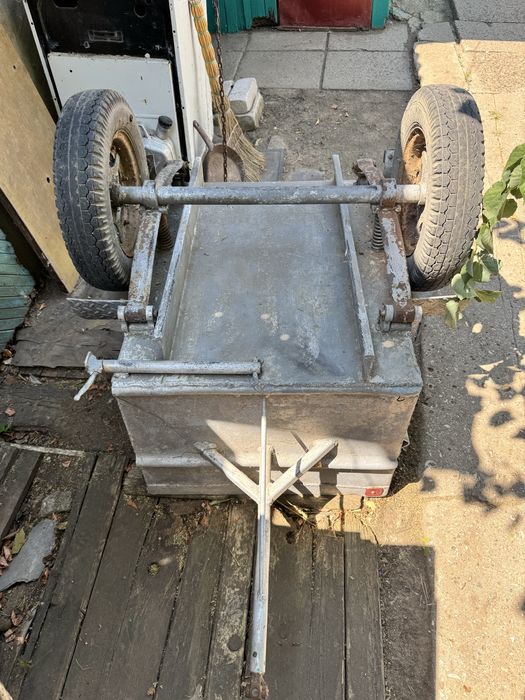 Продам алюмінієву тачку-причіп — не ржавіє!