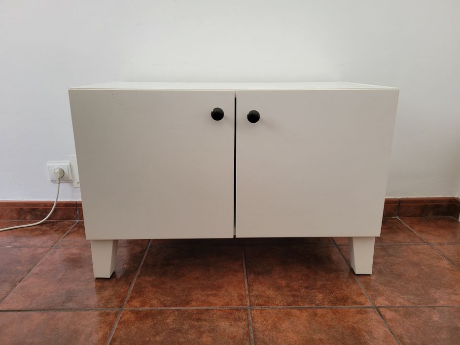 Armário baixo branco IKEA