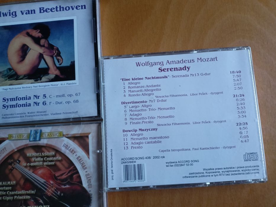 Muzyka klasyczna na cd
