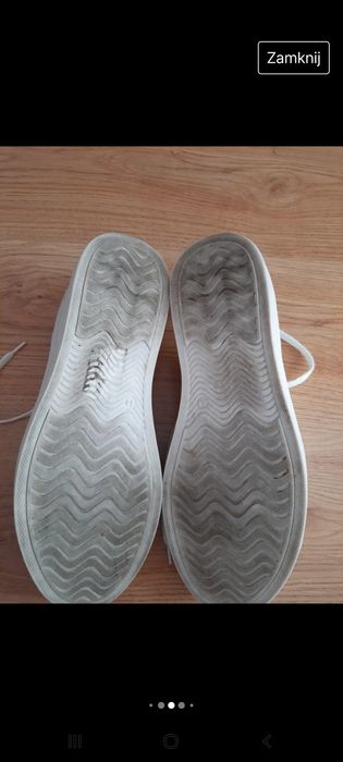 Buty białe męskie 44