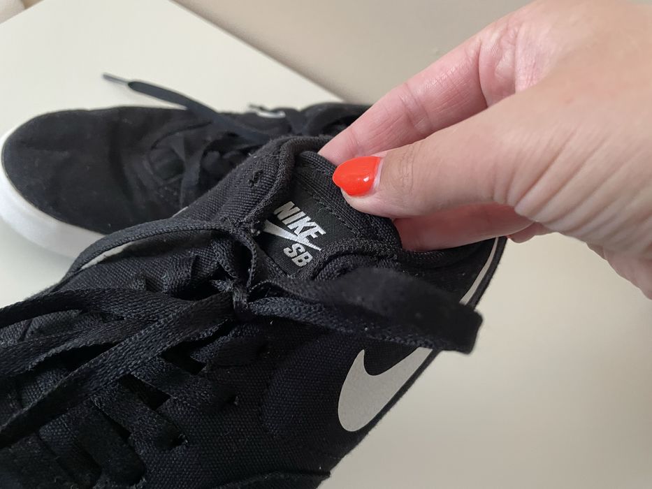 Buty unisex SB Nike czarne