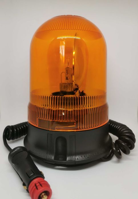 Lampa Błyskowa Na Magnes 24V  Do Traktorów / Koparek