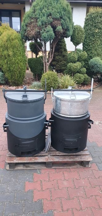 Parnik węglowy malowany, ocynkowany Nowy.