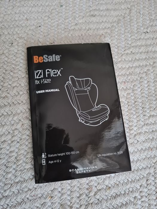 Fotelik samochodowy BeSafe izi flex 100-150 cm