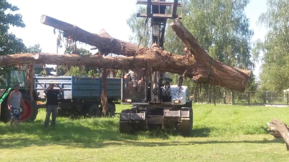 Usługi koparka kołową Mecalac 12 MSX