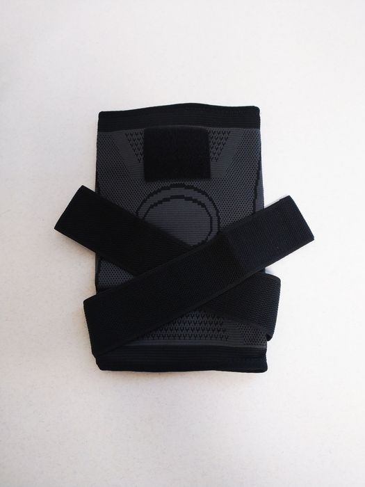 Наколінник компресійний / фіксатор коліна + ремені / Розміри S-XXXL