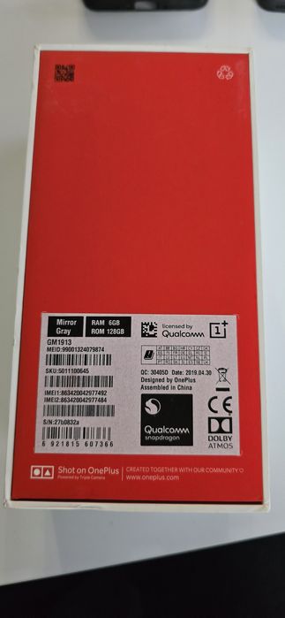 OnePlus 7 pro mirror gray