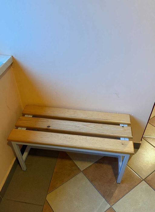Ławki do szatni i szafek BHP