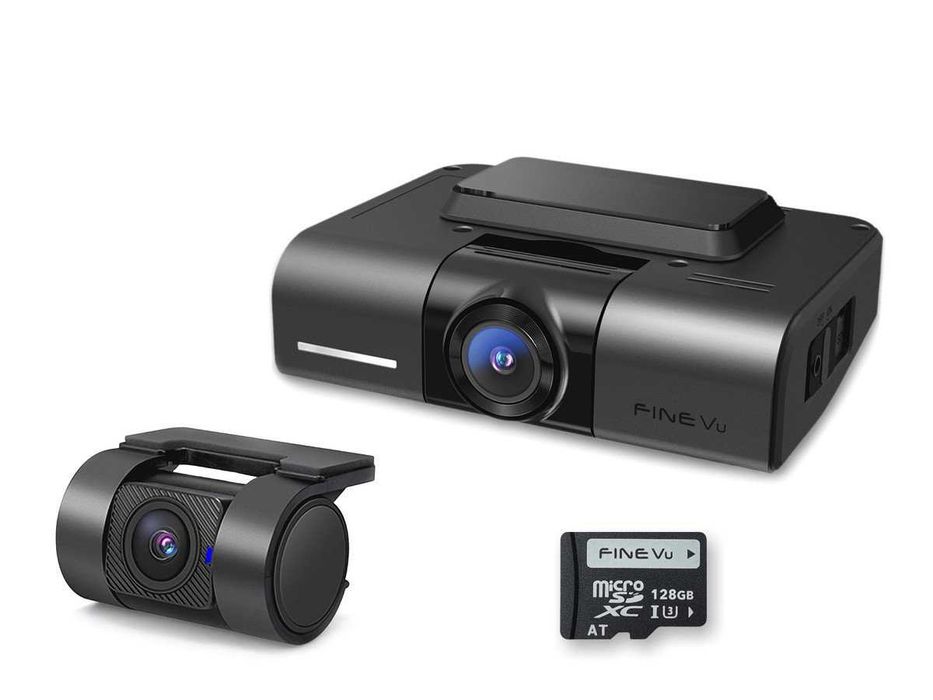 Wideorejestrator FineVu GX400 2CH 128 GB QHD + FHD WiFi Kielce montaż