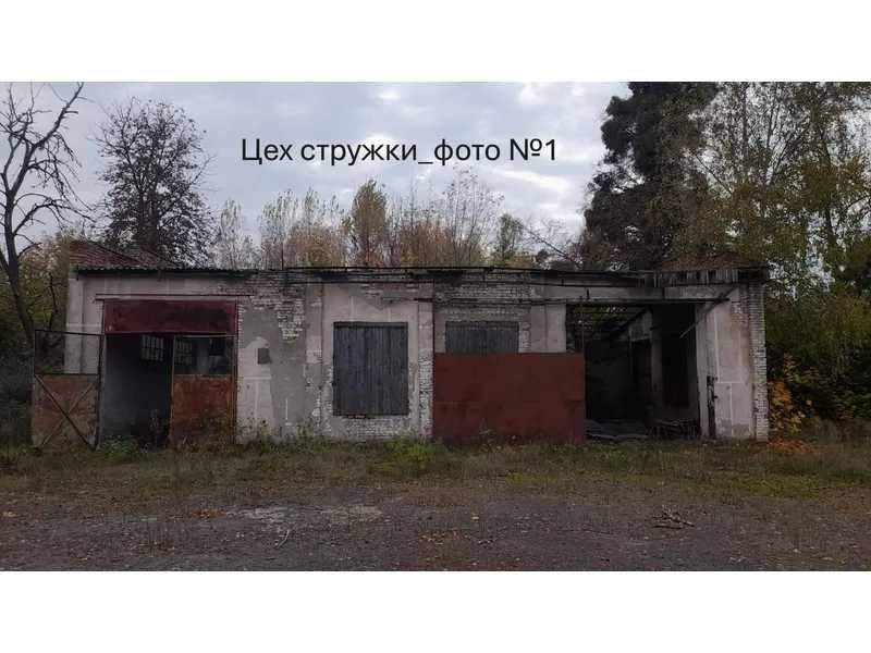 ПРОДАЖ - Цех стружки - майстерня РММ, їдальня та цех хвойного екстракту, площею 1289,0 кв.м. м. Володимир, вул. Сонячна, 1