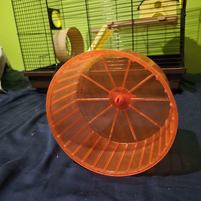 Gaiola e acessórios para hamester