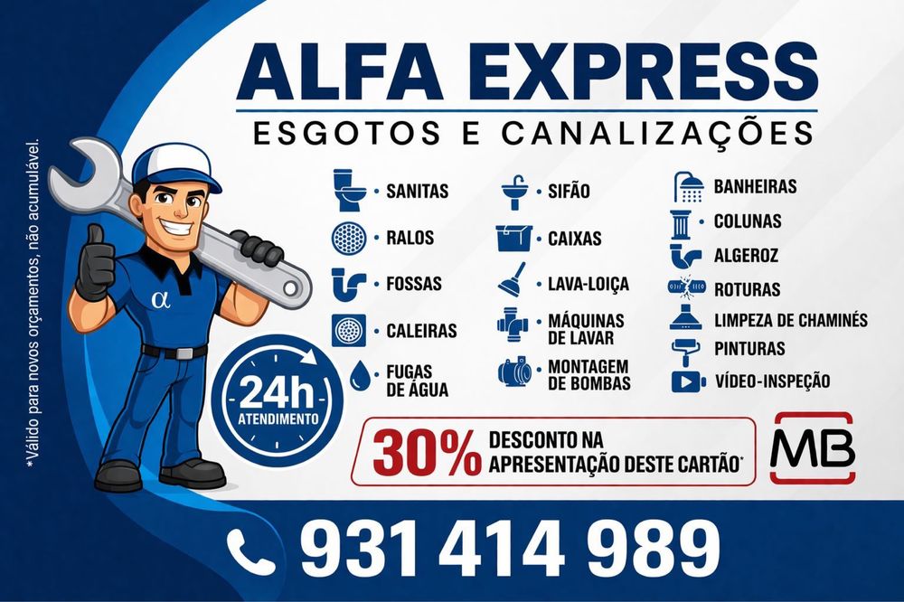 Servicos em canalização
