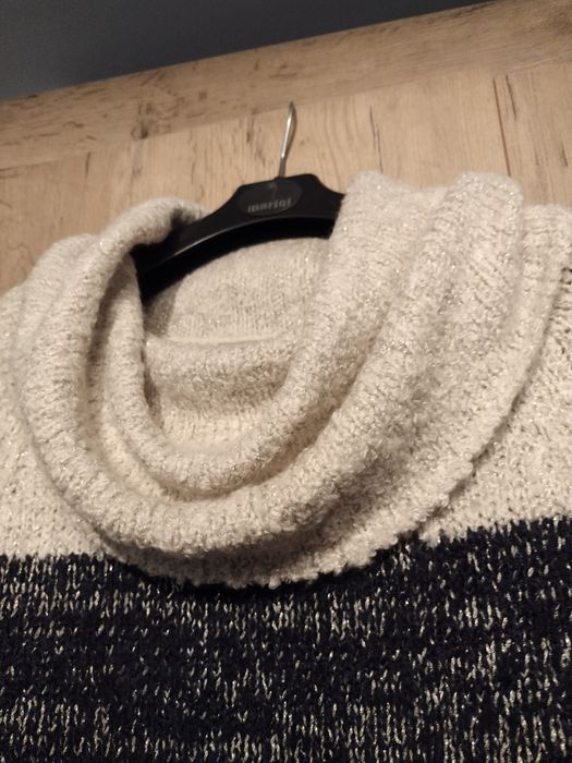 Sweter M  ciepły golf