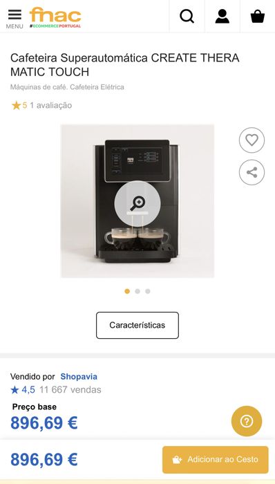 Maquina de café Superautomática Ikos CREATE THERA MATIC TOUCH