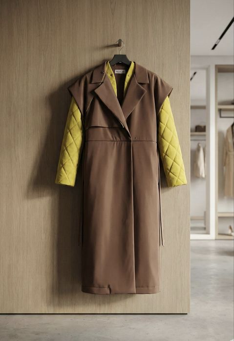 Куртка-тренч, трансформер, від бренду NUGA