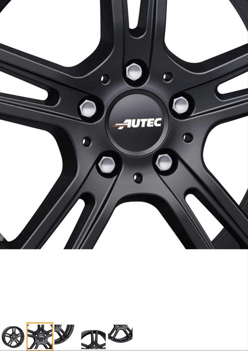 Jantes AUTEC MUGANO Pretas