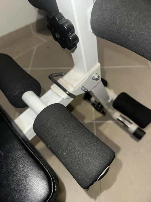 Banco de Abdominais Curvo / Fitness + Conjunto de Halteres