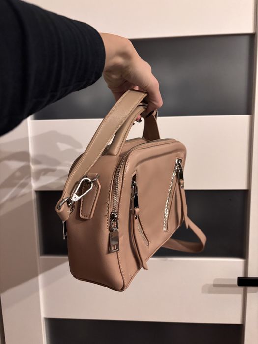 Torebka damska beżowa