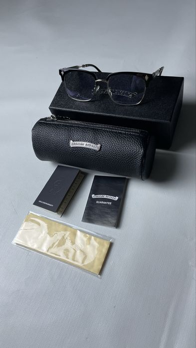 Окулярт Chrome Hearts без діоптрій / Комлект