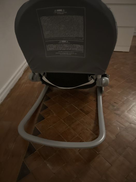 Espreguiçadeira para Bebé Chicco (Cinza) – Com Redutor