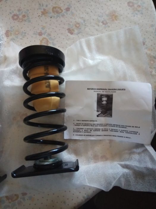Reforco de suspensao traseira Autocaravana Fiat Ducato
