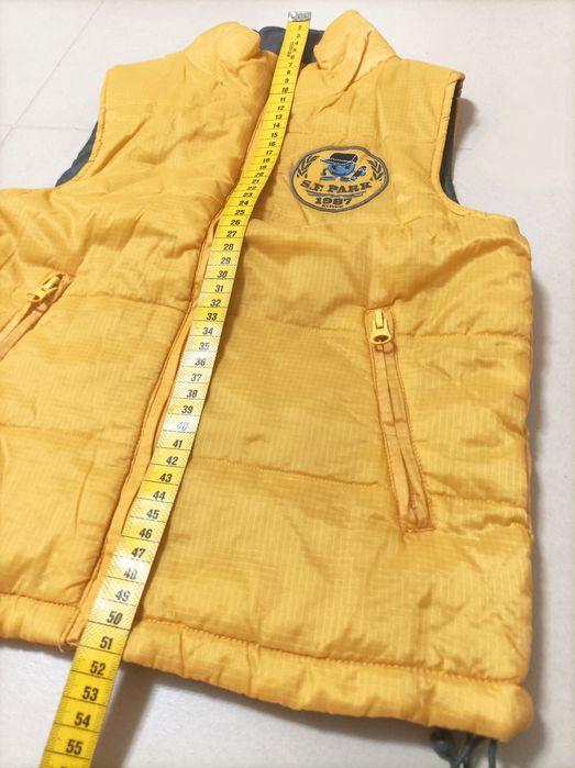 Colete amarelo acolchoado para Rapaz (8 anos)