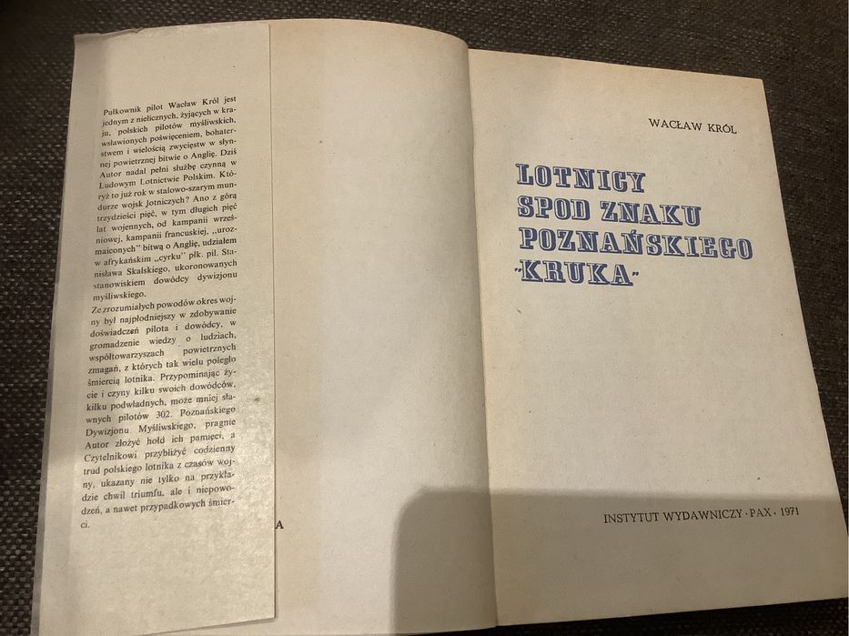 Lotnicy spod znaku poznanskiego kruka Krol