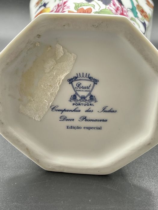 Jarra porcelana companhia das indias