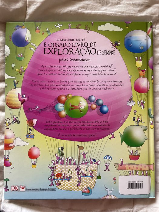 O mais brilhante e ousado livro de exploração de sempre pelos geniozinhos