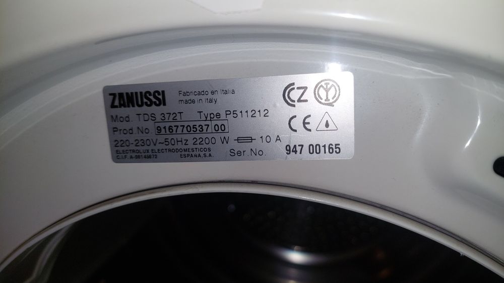 Máquina de secar roupa Zanussi em Évora
