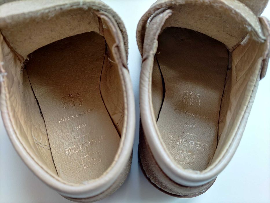 Sapatos criança, carneirinhas, velcro, ótimo estado / T 22 - PROMOÇÃO