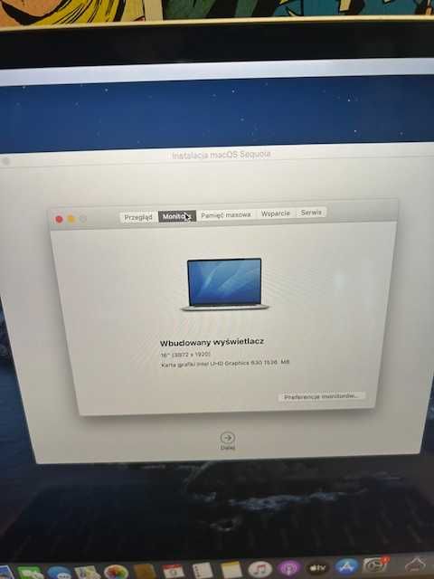 Mocny MacBook Pro 16 A2141 i9/16GB/1TB 2020r Szczecin Ufogames