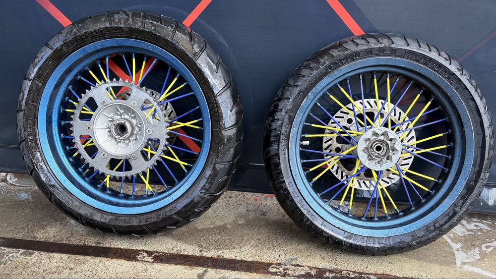Koła Supermoto 17”z Husqvarna 125