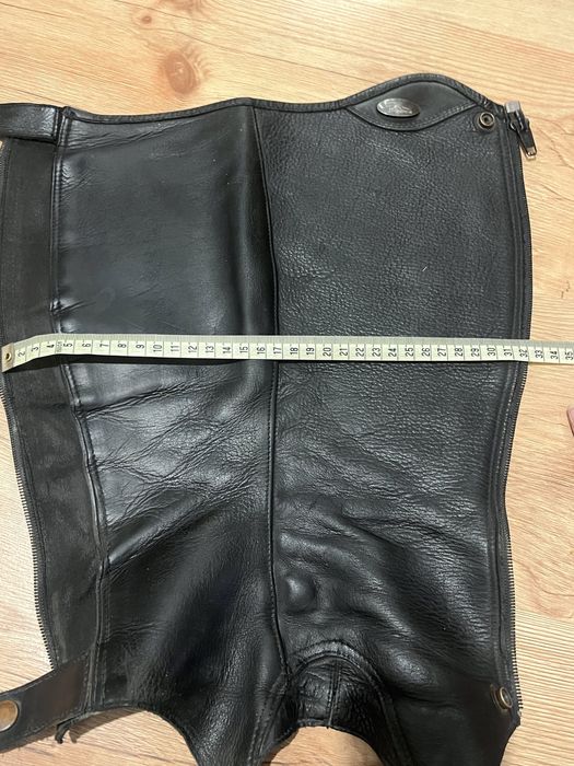 czarne czapsy / sztylpy hippica perfect fit