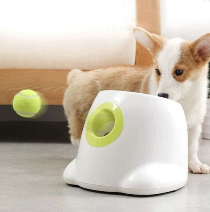 Розумна іграшка!Автоматическая катапульта  метатель мячей для собак AF