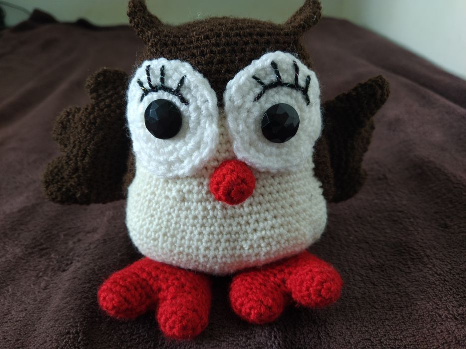 Сова ручной работы