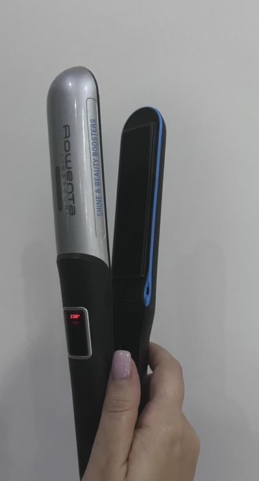 Prancha Rowenta Liss & Curl Ultimate Shine