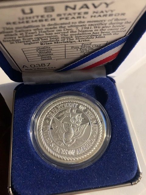 Medal Arizona Pearl Harbor