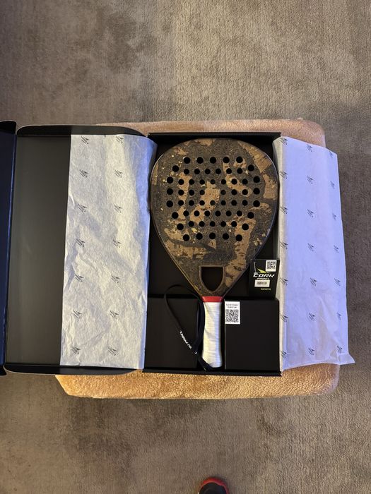 Raquete padel Cork Extreme Black