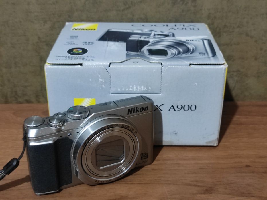 1500 кадрів КРУТИЙ NIKON Coolpix A 900 20 Mp ФОТО супер V& Canon G7 II