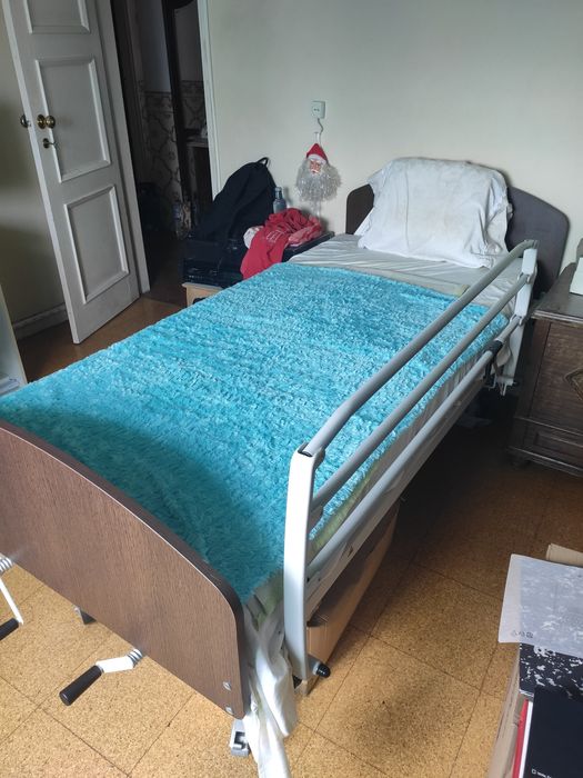 Cama geriátrica articulada