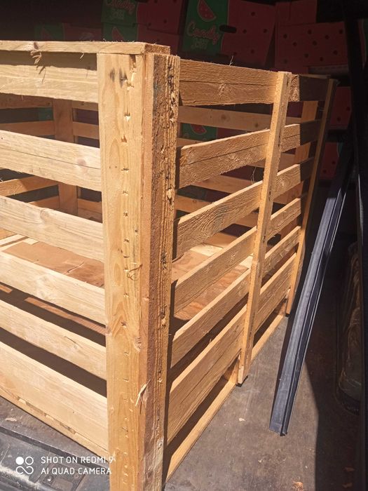 Skrzynki Kosze  Drewniane