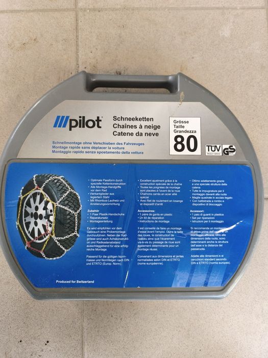 Łańcuchy śniegowe nowe