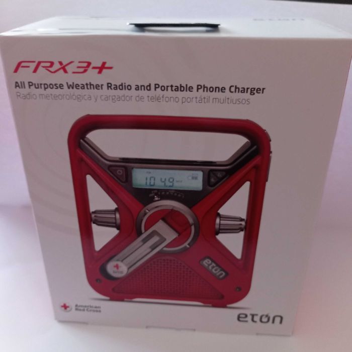 Аварійний радіоприймач Американського Червоного хреста Eton FRX3+