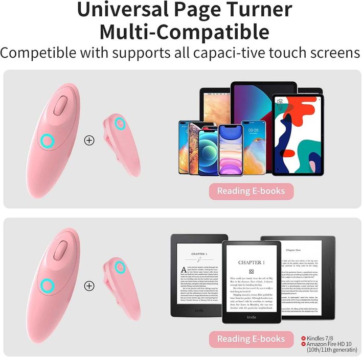 пульт дистанційного керування перегортач сторінок для Kindle книг та