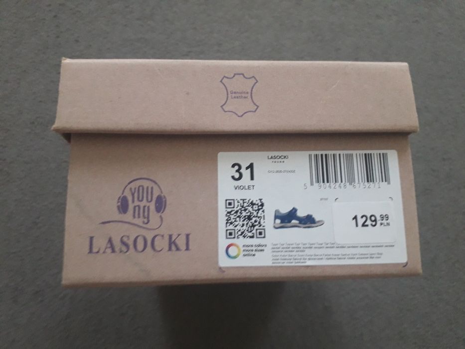 Sandałki Lasocki 31 dziewczynka