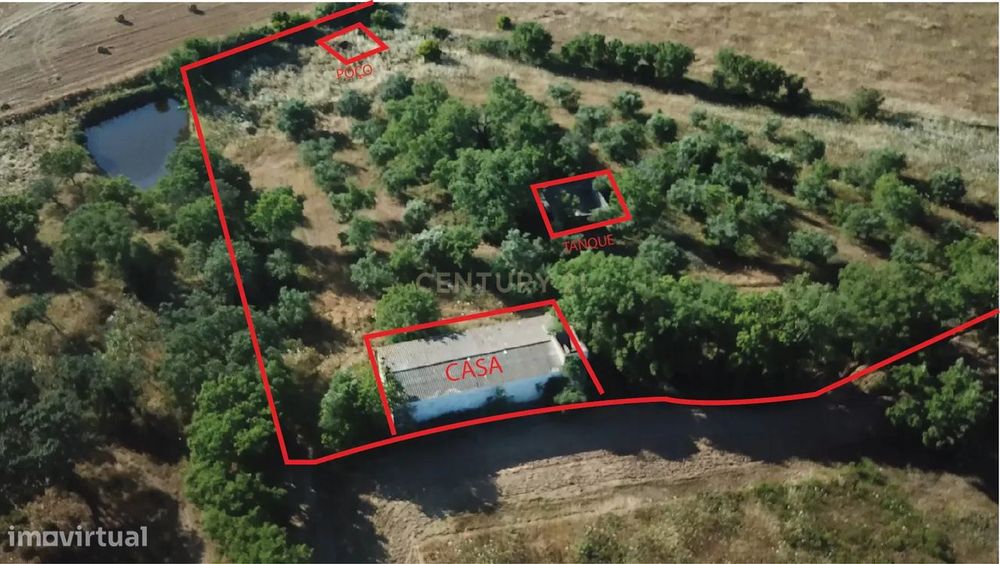 Propriedade com mais de 18 hectares de terreno rústico, localizado no
