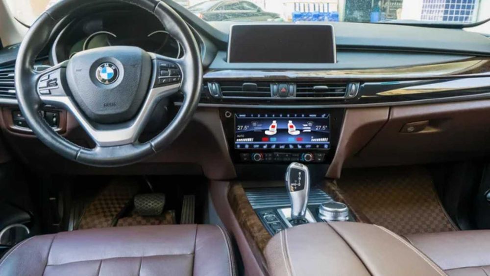 Панель климат контроля LED BMW БМВ X5 F15 Ф15 2014-2018 рестайлинг