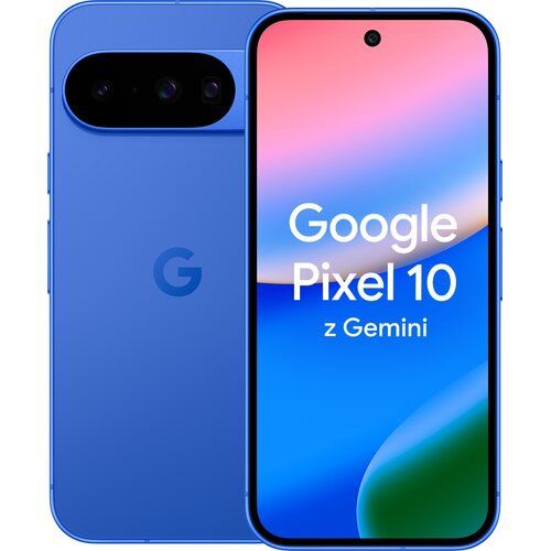Nowy smartfon GOOGLE Pixel 10 5G 12/128GB 6.3" 120Hz Indygo